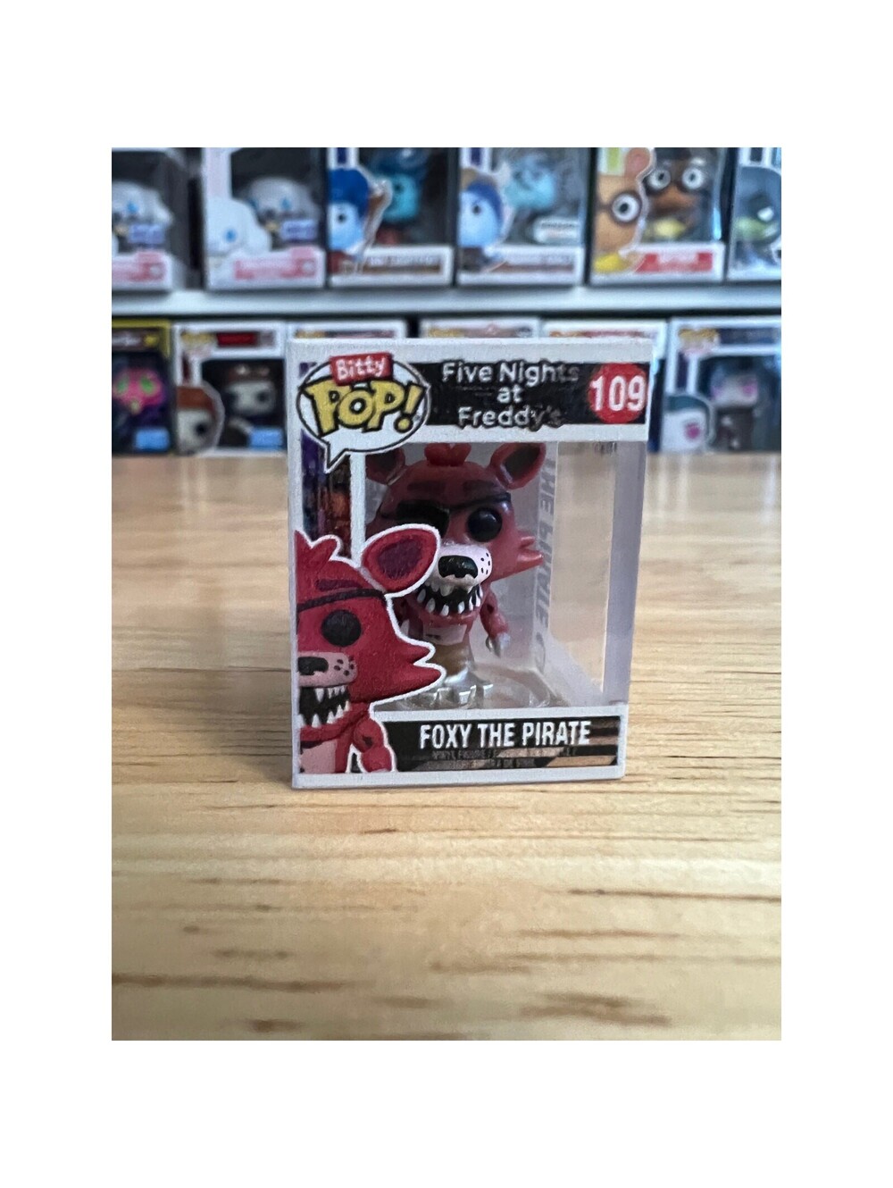 BITTY Foxy Pirate Five Nights Freddy's 1-Inch Funko Pop #109 5NAF Horror 5 Games